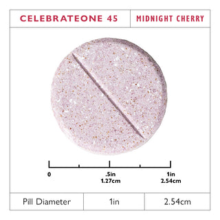 CelebrateONE 45 Multivitamine bariatrique à prendre une fois par jour avec Fer, A mâcher