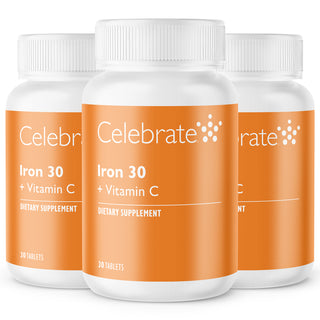 Iron 30 mg + Vitamin C, Non-Chewable