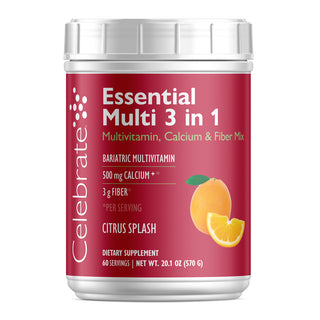 Essential Multi 3 in 1 Multivitamin with Calcium, Drink Mix