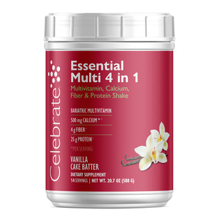 Essential Multi 4 in 1 Multivitamin with Calcium + Protein Powder