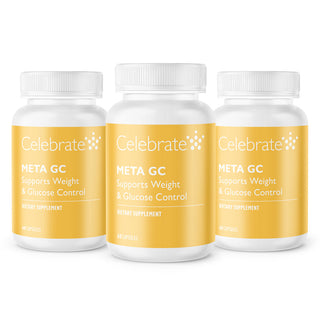 Picture of Celebrate Vitamins Meta GC 60 count capsules bottle 3 Pack