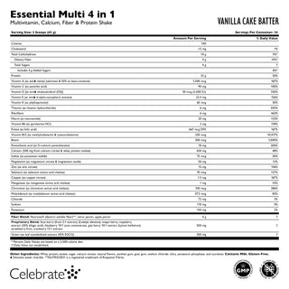 Essential Multi 4 in 1 - Multivitamin mit Kalzium