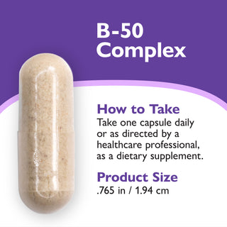 Complexe de vitamine B-50, Gélule