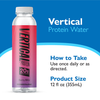 Eau protéinée transparente « Vertical »