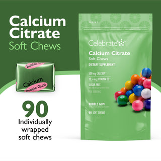 Calcium Citrate, Pâte à mâcher
