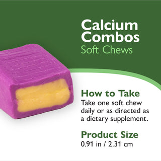 Calcium Combinaisons de citrates, Pâte à mâcher