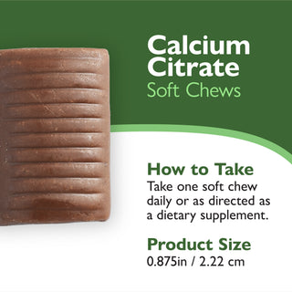 Calcium Citrate, Pâte à mâcher