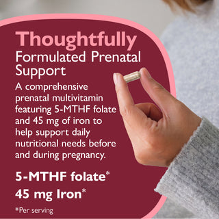 Vitamine prénatale bariatrique avec Fer, Capsules