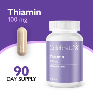 Thiamine Vitamine B1, 100 mg, gélules