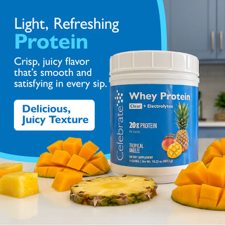 Celebrate Whey Protéine Clair + Électrolytes 