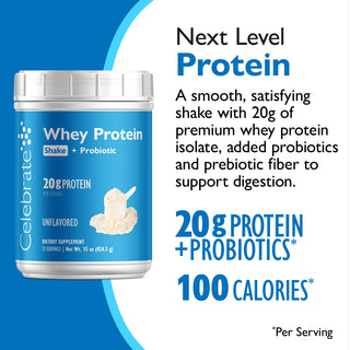 Celebrate® ReBuild Protéine + Probiotique, poudre