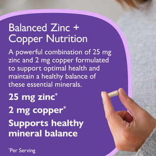 Zinc Plus Cuivre, Gélules