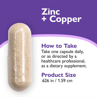 Zinc Plus Cuivre, Gélules