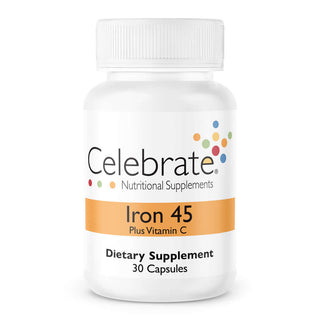 Fer 45 mg + vitamine C, gélules