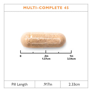 Multi-Complete 45 Bariatric Multivitamin with Iron Capsules